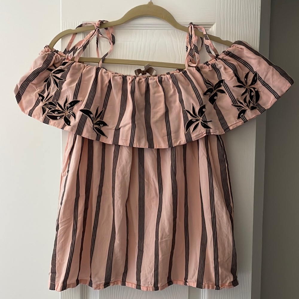 Loft off the shoulder top